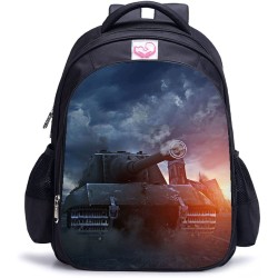 Animation Comic Cosplay Tank Sunset Boys School Bags Laptop Travel Backpack